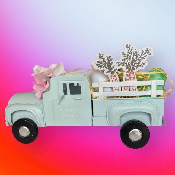 HERE COMES EASTER TRUCK WITH EASTER EGGS - Picture 5 of 11